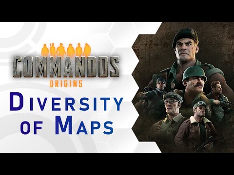 Commandos: Origins | Diversity of Maps Trailer (US)