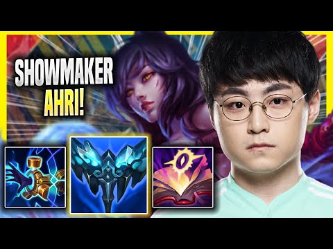 SHOWMAKER PERFECT GAME WITH AHRI! - DK ShowMaker Plays Ahri MID vs Vex! | Season 2022