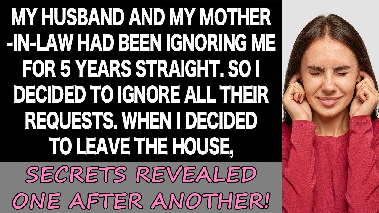 Ignored by my husband and mother-in-law, I finally showed him divorce papers.