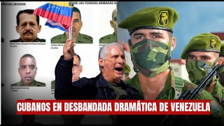 CUBANOS en desbandada DRAMÁTICA de militares y médicos de  Venezuela tras mortal bombardeo