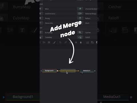 How to Create a Transparent Background in Fusion 👈 #shorts #davinciresolve #davinciresolvefusion