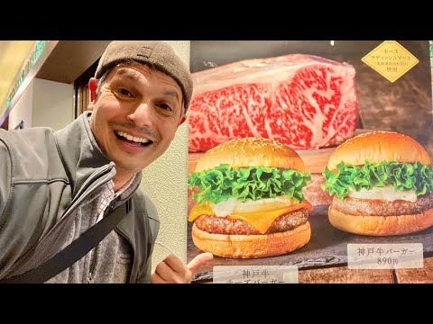 $10 Wagyu "Kobe Beef" Japanese Fast Food Burger