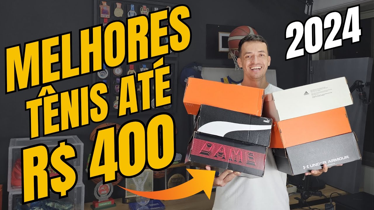 Top 6 tenis custo-benefício de basquete (barato e bom)  até 400 reais 2024 🔥👟🏀