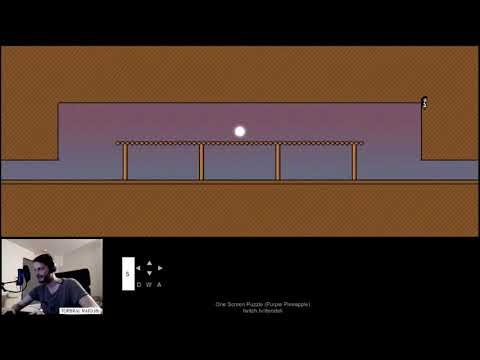 "One Screen Puzzle" (Purple Pineapple) blind playthrough - Knytt Stories