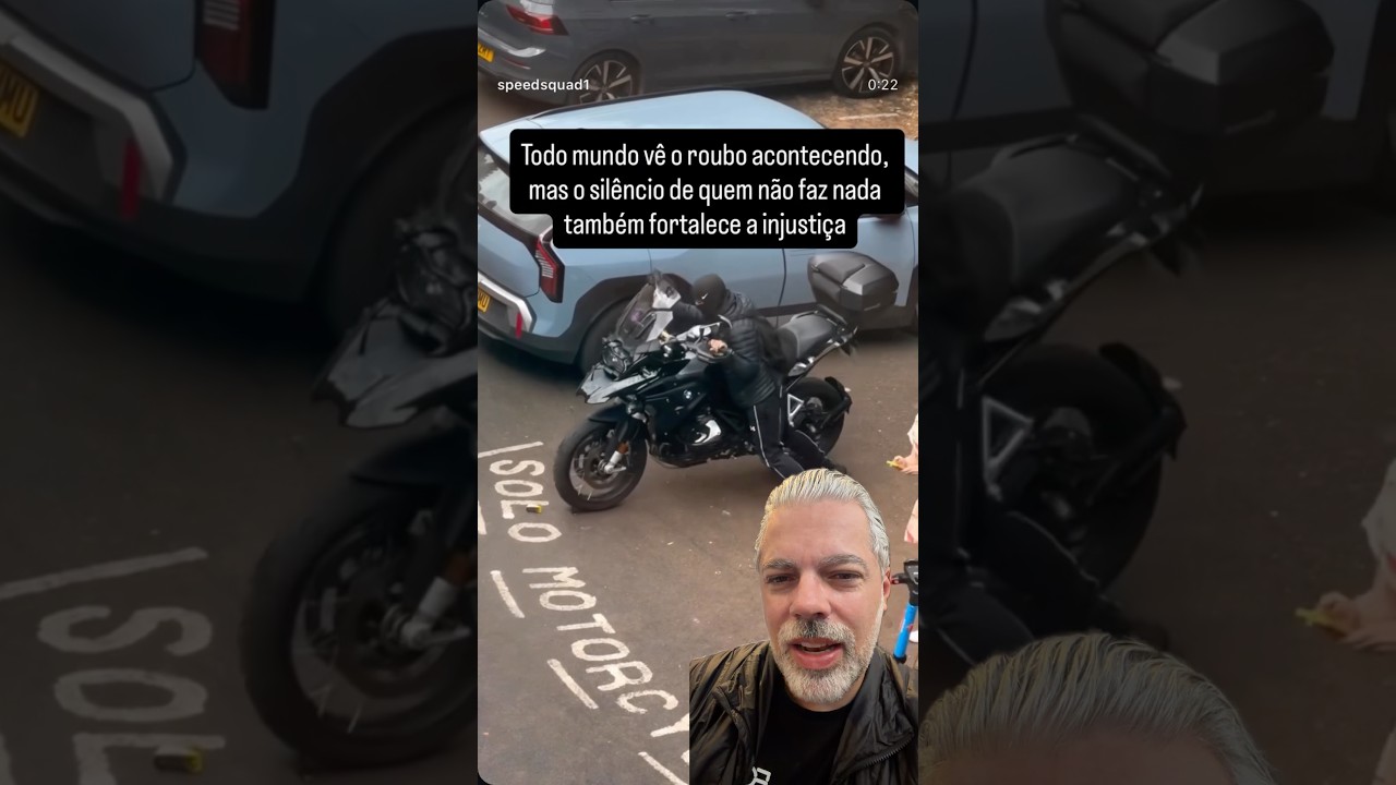 ATÉ QUANDO? LADRÕES SE DERAM MAL TENTANDO LEVAR A MOTO #bigtrail #motos