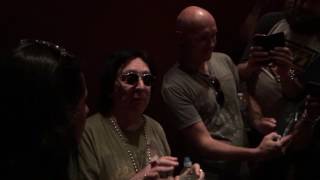 Peter Criss inside Studio A - Electric Lady Studios KISS NYC Expo June 11 2017