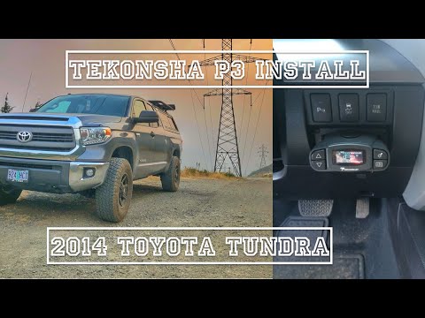 Tekonsha P3 Trailer Brake Controller Install 2014 Toyota Tundra