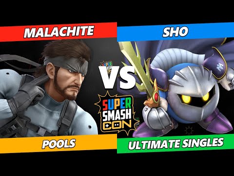 SSC 2022 - malachite (Snake) Vs. Sho (Meta Knight) Smash Ultimate Tournament