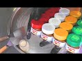 Nutella Colors Ice Cream Rolls Colorful Nutella Chocolate Cream Most Satisfying Food ASMR Video