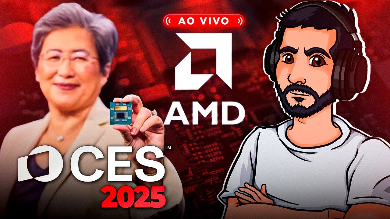AMD NA CES 2025 - Novas RX 9000 com FSR 4 / Torne-se Membro por R$2.99