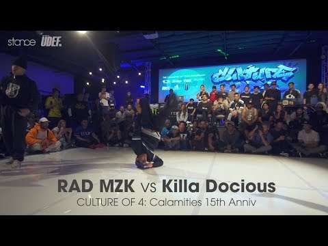 RAD MZK vs Killa Docious ◄ semi.stance ► Culture of 4 ◄ UDEF 2017