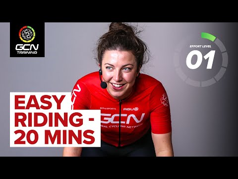 Allenamento di ciclismo indoor di 20 minuti | Pedalata facile