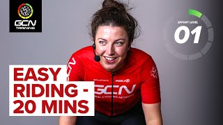 Easy riding | 20 Minute Indoor Cycling Workout