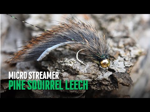Tying A Pine Squirrel Leech Micro Streamer