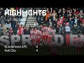Amad Nets Two In Eight-Goal Thriller | Sunderland AFC 4 - 4 Hull City | EFL Championship Highlights