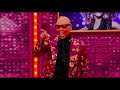 RuPaul laughing hysterically for 3 full mins (compilation)