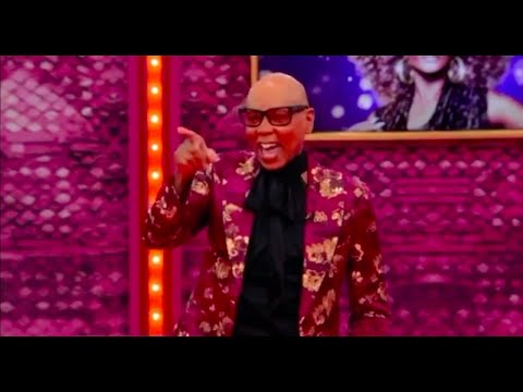 RuPaul laughing hysterically for 3 full mins (compilation)