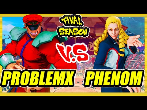 SFV CE 🔥 ProblemX (M. Bison) vs Phenom (Karin) 🔥 Ranked Set 🔥 Street Fighter 5