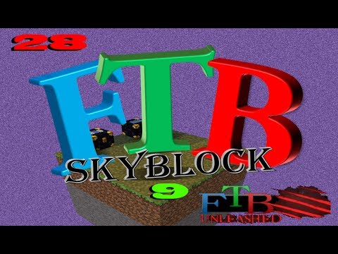 Lets Play FTB Unleashed-Episode 28:Skyblock Ep9:Lapis