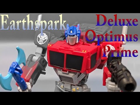 Chuck's Reviews Transformers Earthspark Deluxe Class Optimus Prime
