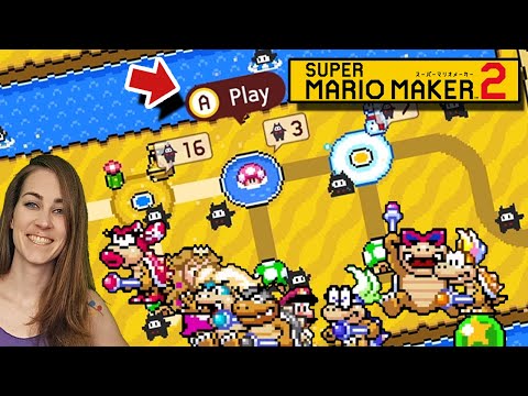 First Look at World Maker! Super Mario Maker 2