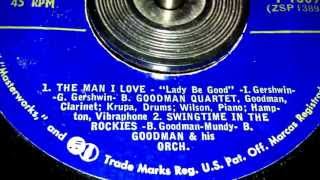 Benny Goodman quartet at Carnegie Hall (1938) - The Man I Love