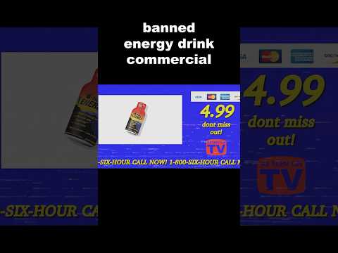 Banned Energy Drink Commercial #shortsfeed #shorts #funny #funnyshorts #energydrink #skit #sketch