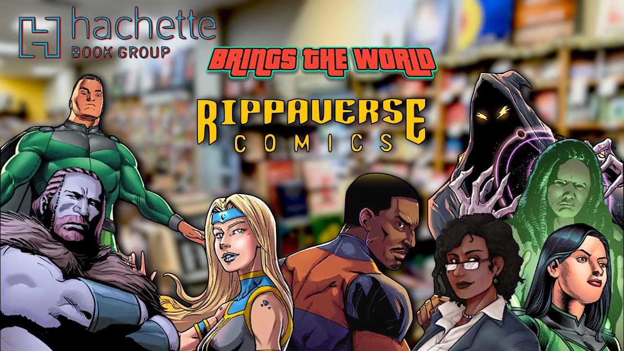 Rippaverse Achieves Historic Milestone: Eric July's Independent Comic Empire Secures Worldwide Distribution with Hachette Book Group