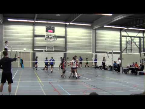 Volleybal Dames 2e div A: VC058 D1 - Betech Olhaco D1 [12-04-2014]