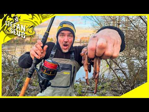 On the icy river - can I catch a fish now? Fishing in early spring