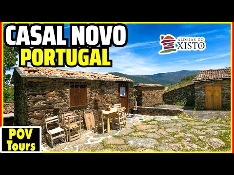 The Stone Village Where No One Lives: Casal Novo, Portugal