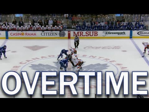 Full Overtime - Calgary Flames vs Toronto Maple Leafs - 12/06/2017