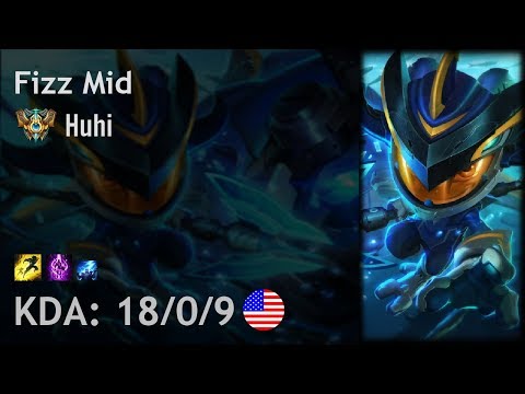 Fizz Mid vs Anivia - Huhi - NA Challenger Patch 7.20