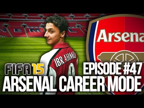 FIFA 15: ARSENAL CAREER MODE #47 - IBRA'S DEBUT GAME!