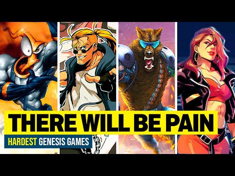 The 25 Most Insanely Hard Sega Genesis / Mega Drive Games