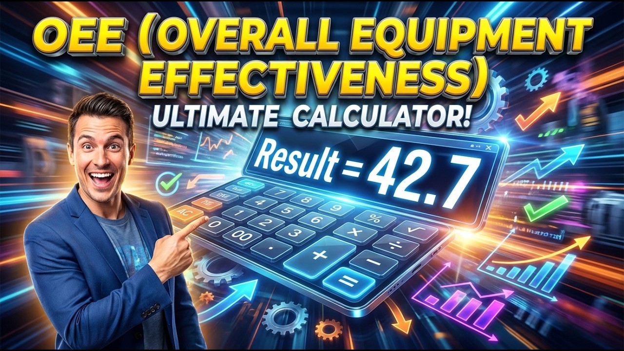 OEE (Overall Equipment Effectiveness) Calculator