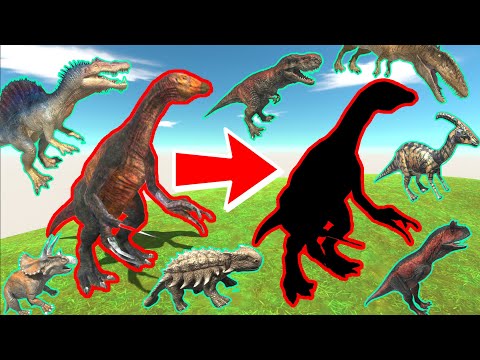 Updated Therizinosaurus VS Other Dinosaurs | Animal Revolt Battle Simulator