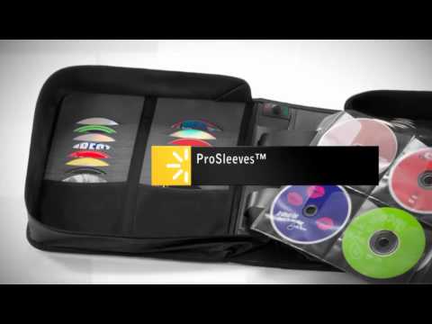 Case Logic CDW208 - CD/DVD-Ordner, Nylon, schwarz, 224 CDs oder DVDs