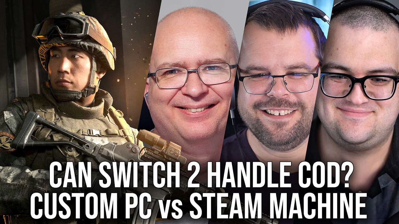DF Direct Q+A: Can Switch 2 Handle 60FPS Call of Duty? Custom PC vs Steam Machine, Nvidia RTX Spark
