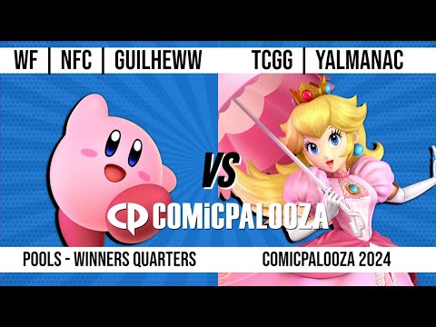 Comicpalooza 2024 - Pools WQF - Guilheww (Kirby) VS Yalmanac (Peach/Daisy) - Smash Ultimate SSBU