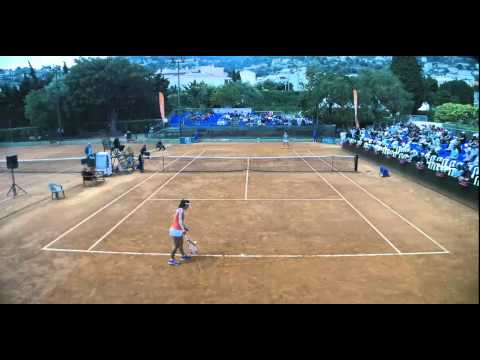 Finale ITF Beaulieu 2015 Junior W - Robillard-Millette (CAN) - Andreescu (CAN) 6/4 7/5 (Part. 1/4)