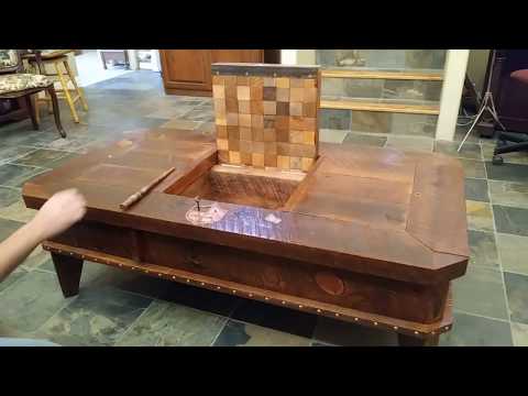 Hidden Compartment Wizard Coffee Table