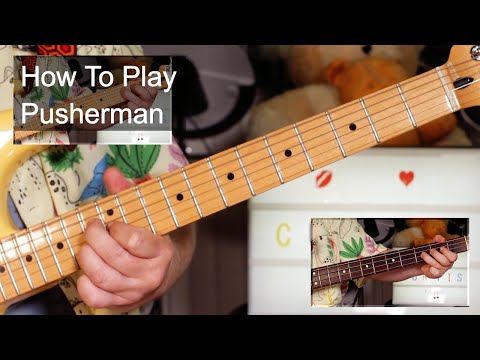 'Pusherman' Curtis Mayfield Guitar & Bass Lesson