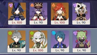 【原神】Ver.Luna VI a 螺旋12層 過負荷クロリンデ＆超開花アルハイゼンで星9攻略【Genshin Impact】