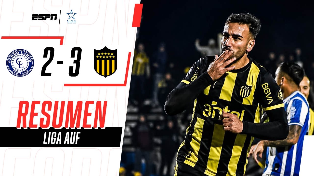 UN GOL DE CHILENA DE ABEL HERNÁNDEZ ROMPIÓ EL MALEFICIO MANYA | Cerro Largo 2-3 Peñarol | RESUMEN