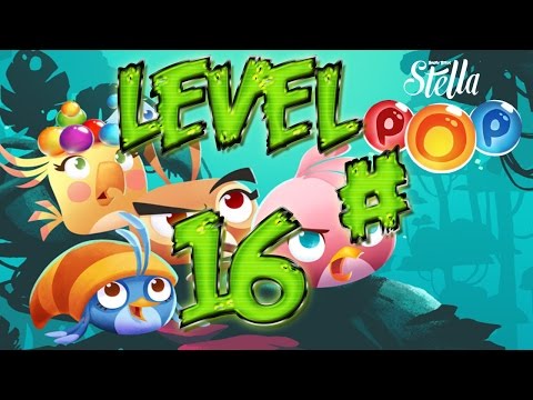 Let's Play Angry Birds Pop - Level 16 Walkthrough