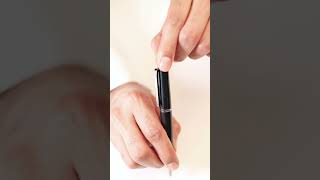 قلم  سكرو فضي وأزرق 136