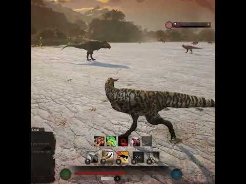 we fought spinozilla's tyranno #pathoftitans #viral #shorts #dinosaur              @x-Spinozilla-x