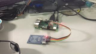 Raspberry đọc thông tin thẻ RFIP và gửi lên server