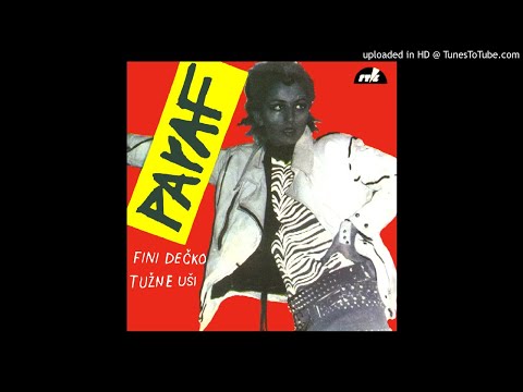 Paraf - Fini Dečko/Tužne Uši 7" (new wave, post-punk, dark-wave, Yugoslavia, 1981)